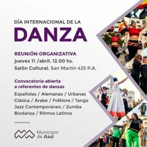 Convocatoria para organizar el festejo por el Día Internacional de la Danza